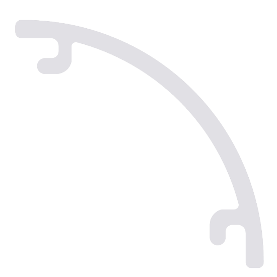 Image de Diffuseur rond pour profilés type LLP-XXXX-20-XX