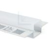 Image de Perfil d'aluminium peint blanc pour placoplâtre 62x12mm