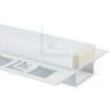 Image de Perfil d'aluminium peint blanc pour placoplâtre 62x12mm