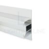 Image de Profilé en aluminium à double émission lumineuse pour montage mural 31x70mm
