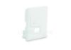 Image de Embout blanc en plastique avec passe-câble pour profilé SL15-01 avec diffuseur haut