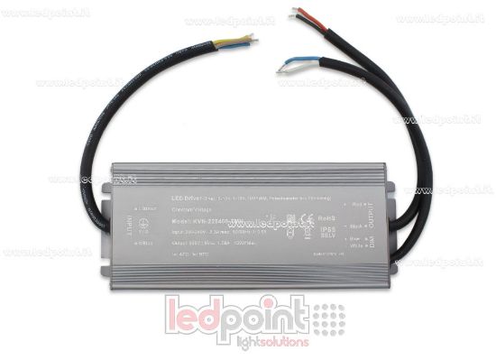 Image de Driver LED anti-flicker pour rubans LED 230V, 400W, compatible avec Triac et gradation 0/1-10V