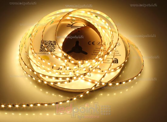 Image de Bande led 5m blanc chaud 2700K 3step 2835 120led/m 24V 9,6W/m, PCB 5mm