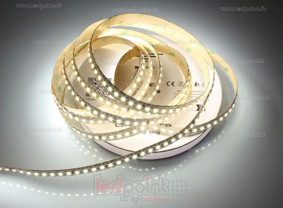 Image de Ruban led 5m blanc 4000K 3step 2835 160leds/m 24V 15,5W/m