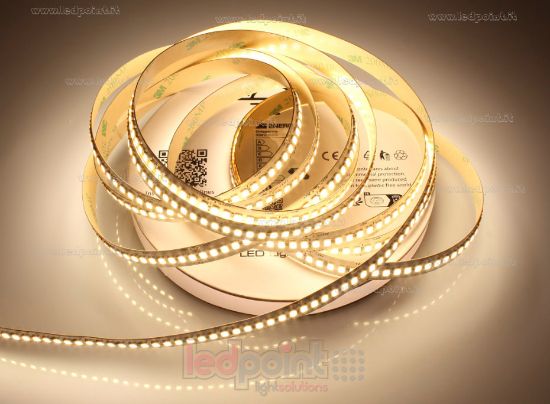 Image de Ruban led blanc chaud 5m 3000K 3step 240leds/m 2835 24V 22W/m
