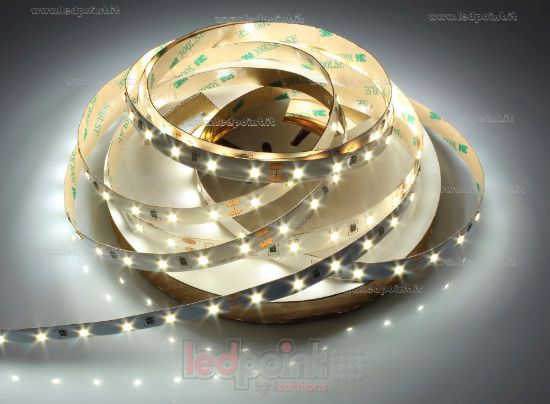Image de Ruban led 5m blanc 4000K 3 step 2835 60led/m 24V 14,4W/m