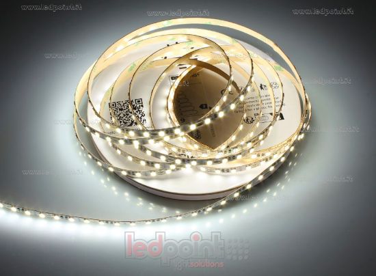 Image de Ruban led 5m blanc 4000K 3step 2835 120led/m 12V 10W/m, PCB 5mm