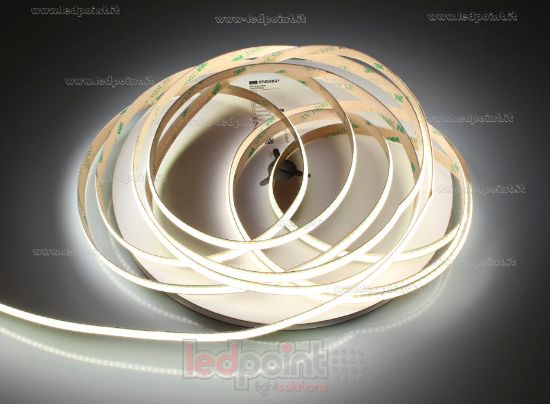 Image de Ruban led COB blanc 5m 4000K CRI Ra>93 320leds/m 5V 8W/m