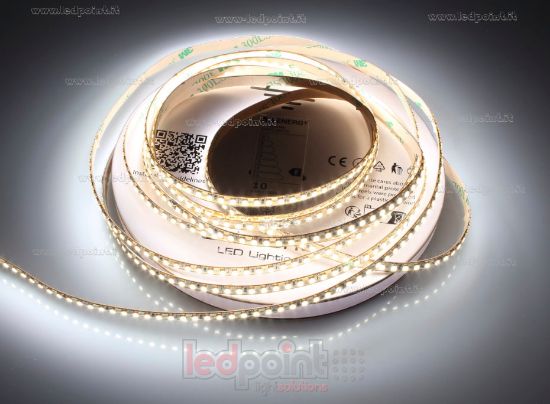 Image de Ruban led blanc 5m 4000K 240leds/m 2216pro CRI Ra>90 24V 10,5W/m, PCB 5mm