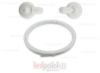 Image de Bande profilée flexible en acier blanc pour rubans LED, 20m