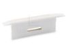 Image de Embout blanc bas pour profilé en aluminium encastrable RE04-07