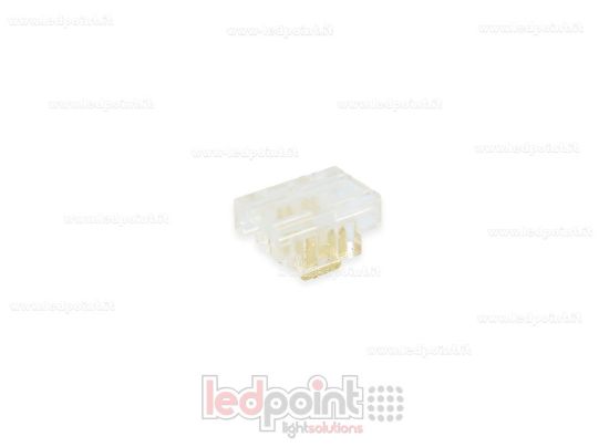 Image de Connecteur transparent pour jonction de ruban et COB avec PCB de 5mm à 2 broches