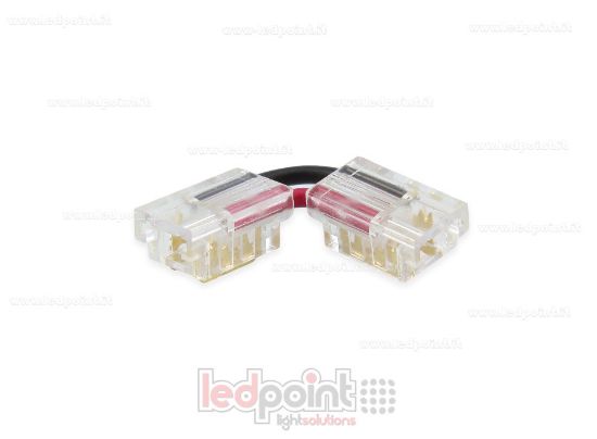 Image de Connecteur en L pour jonction de ruban et COB avec PCB de 5mm à 2 broches