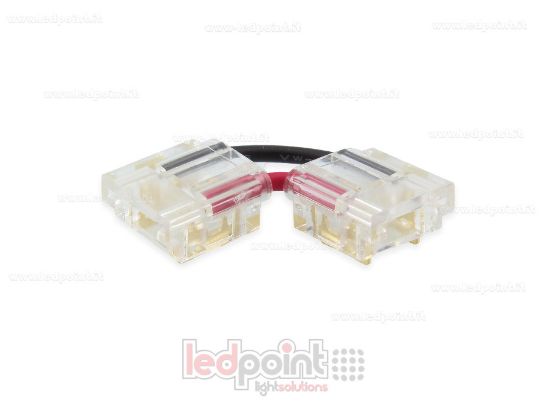 Image de Connecteur en L pour jonction de ruban et COB avec PCB de 8mm à 2 broches