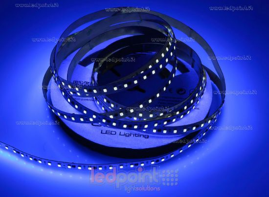 Image de Ruban led 5m UV 365-370nm 2835 120leds/m 24V 14,4W/m avec stabilisateur de courant