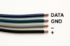 Image de Module 6 led Pixel RGB 1804IC 3528 24V 1,44W IP67 avec lentille 165°