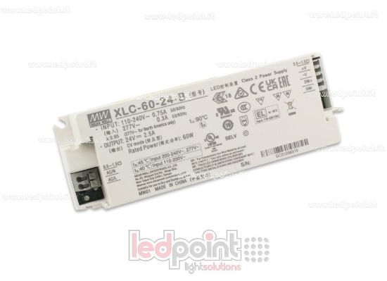 Image de Transformateur 60W 24V 3in1 dimming Mean Well