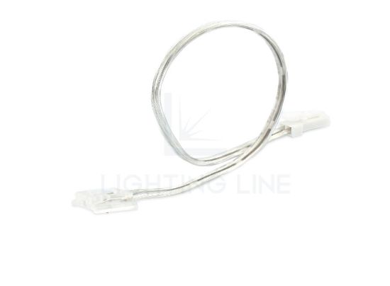 Image de Connecteur pour profilés avec diffuseur LLD-03 avec 20cm de câble et connecteur Dupont