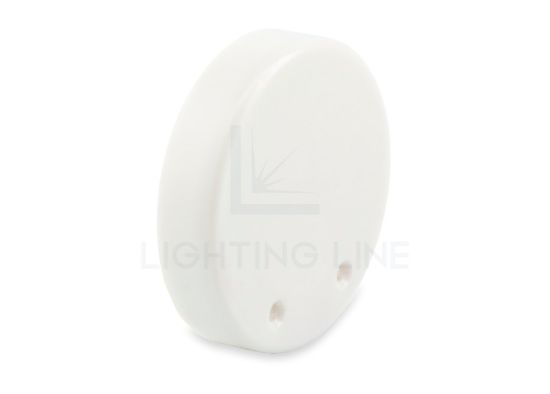 Image de Embout blanche en plastique pour profilé rond NE01-14 et NE02-15