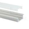 Image de Profilé en aluminium encastrable 23x8mm sans rainure