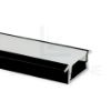 Image de Profilé en aluminium encastrable 23x8mm sans rainure