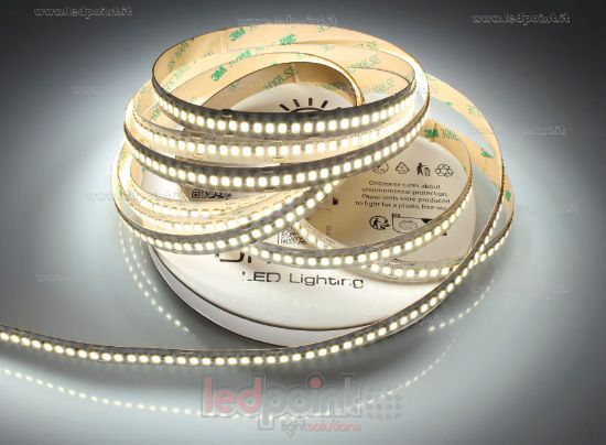 Image de Ruban led blanc 5m 4000K 3step 238leds/m 2835 24V 22W/m