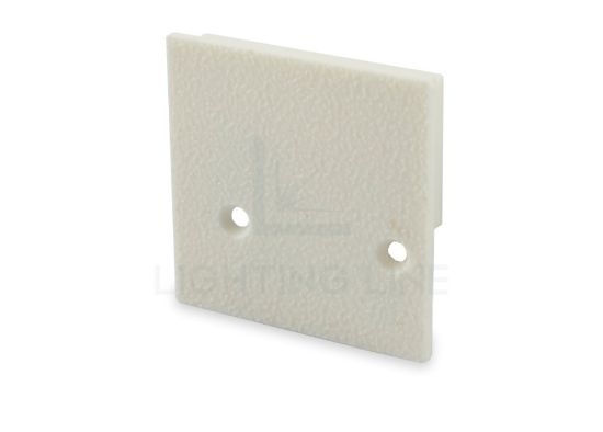 Image de Embout blanc gauche pour profilé en aluminium pour installation murale WL05-05