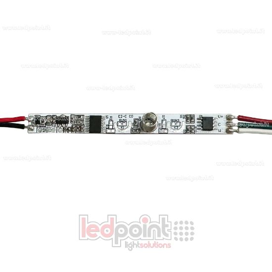 Image de Contrôleur Tactile CCT à Bouton Unique, 5/24V, 2ch*2A, avec Fonction Mémoire