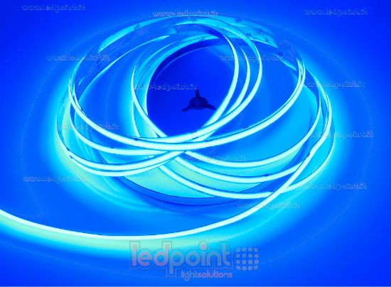 Image de Ruban led COB bleu 10m 480leds/m 24V 12W/m