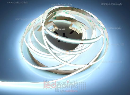 Image de Ruban led COB 10m blanc froid 6000K CRI Ra>90 528led/m 24V 15,5W/m