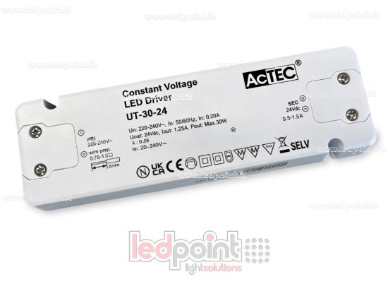Image de Transformateur ultra thin 30W 24V AcTEC