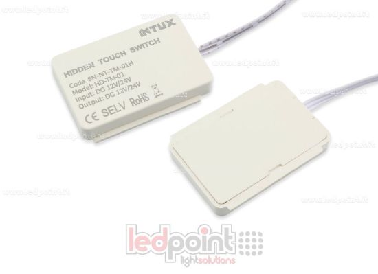 Image de Capteur tactile dissimulé sous du bois (jusqu'à 5 cm d'épaisseur) 12-24 V, 1 canal 3 A, Master Control