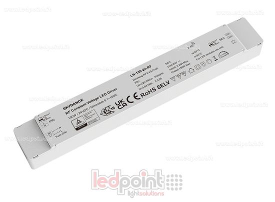 Image de Transformateur RF, 150 W, 24 V, sans fil, avec variation à bouton-poussoir
