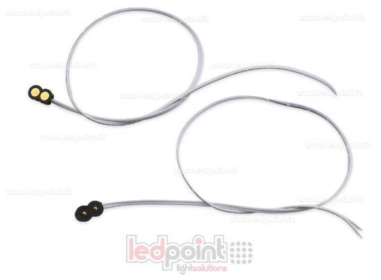 Image de Paire de connecteurs mobiles ou rail électrifié, 50 cm chacun