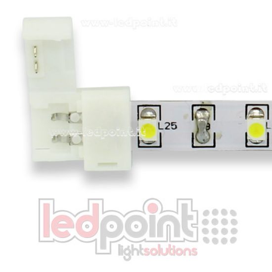 Image de Connecteur pour jonction pour 2835 et 3528 seule couleur led ruban (PCB 8mm)