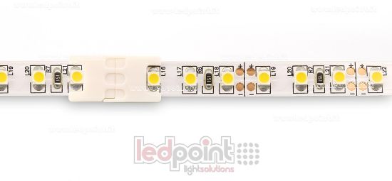 Image de Connecteur pour jonction pour 2835 et 3528 rubans led monochromes (PCB 8mm), version réduite