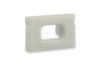 Image de Embout gris en plastique avec passe-câble pour profilé PR-SL12-16