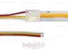 Image de Connecteur transparent avec câble de 10 cm, pour COB de 10 mm sur circuit imprimé, 3 broches, version compacte