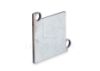 Image de Embout en tôle galvanisée pour profilé en aluminium pour plaques de plâtre DW01-03