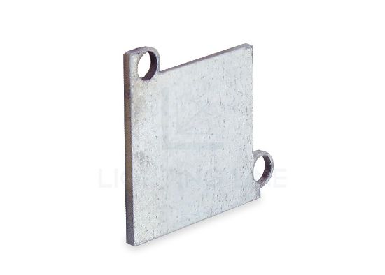 Image de Embout en tôle galvanisée pour profilé en aluminium pour plaques de plâtre DW01-03