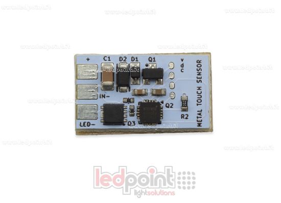 Image de Capteur tactile métallique 5-24V, 1ch 5A*12V ou 4A*24V, uniquement pour rubans LED à 3 broches avec piste de signal
