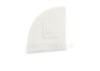 Image de Embout rond blanc pour profilé angulaire (AN04-09 et AN05-09)