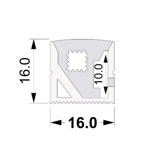 Image de Led Neon Flex 16x16mm 1m