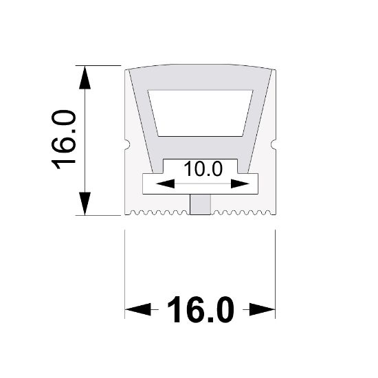 Image de Led Neon Flex 16x16mm 1m