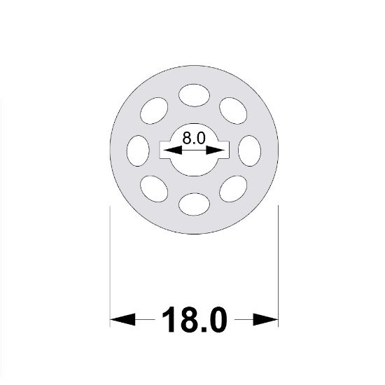 Image de Led Neon Flex diamètre 18mm 1m
