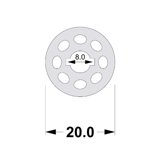 Image de Led Neon Flex diamètre 20mm 1m