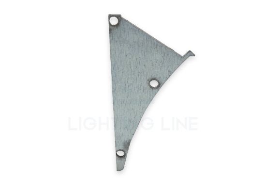 Image de Embout en tôle galvanisée pour profilé de plaque de plâtre DW09-01