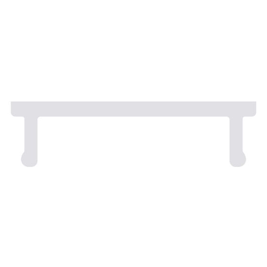 Image de Diffuseur opale 25 mètres pour profilés type LLP-XXXX-03-XX (économique)