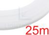 Image de Profilé en aluminium peint en blanc pour placoplâtre 38x11mm, 3 mètres