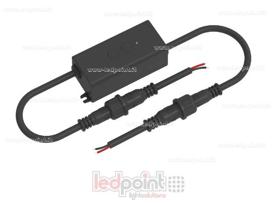 Image de Mini-contrôleur LED RF pour la gradation, IP67, 12/24 V, 1 canal, 3 A/canal